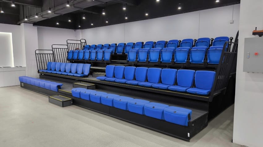 Hệ thống ghế xếp đóng mở bằng tay