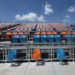 Ghế khán đài ngoài trời hệ thống ghế khán đài sân vận động