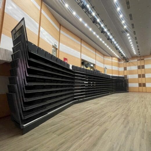 Ghế khán đài xếp tự động Telescopic Seating System - Ảnh 3