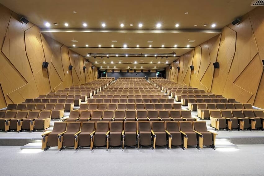 Ghế hội trường Đài Loan KTU-232 sau khi lắp đặt hoàn thiện