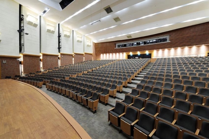 Ghế ngồi hội trường mã Z 260 sau khi được lắp đặt hoàn thiện